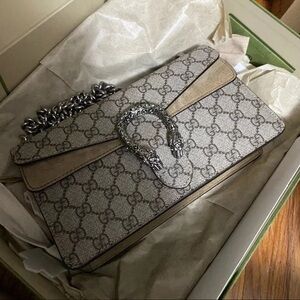 Gucci Beige and Brown Women's Bag